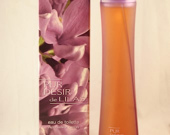Rare Vintage Yves Rocher Pur Desir de Lilas Eau De Toilette (EdT) 2fl.oz / 60 ml, full bottle with box