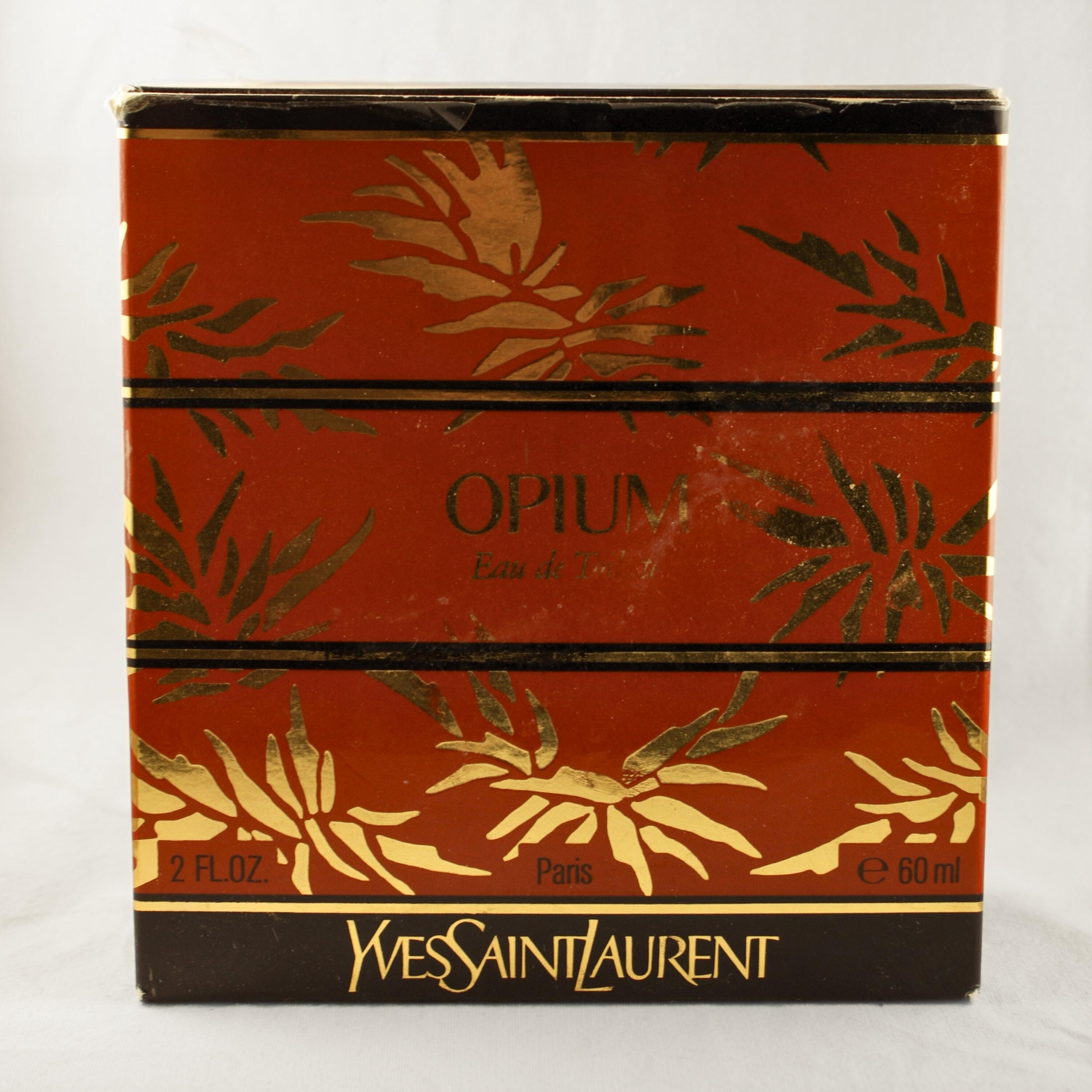 Yves Saint Laurent OPIUM 50ml レアデザイン Super Rare Vintage 1987 YSL Yves Saint Laurent Opium Eau De