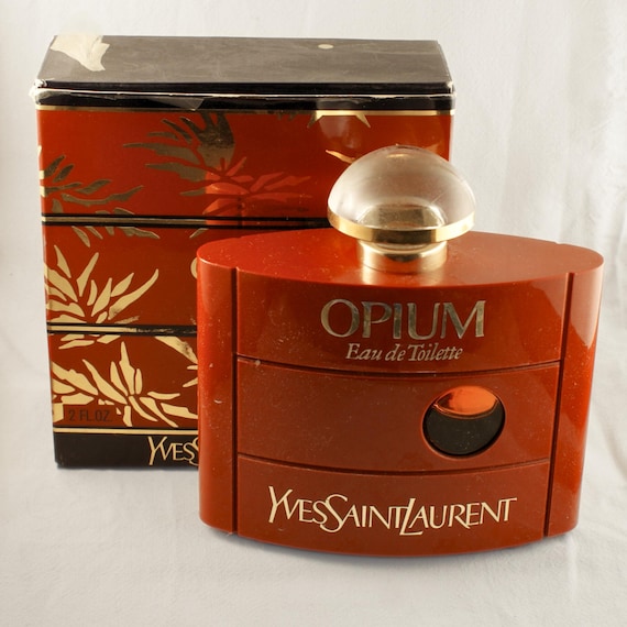 Yves Saint Laurent OPIUM 50ml レアデザイン Super Rare Vintage 1987 YSL Yves Saint Laurent Opium Eau De