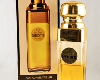 Givenchy III Eau De Toilette Edt 100ml 3.1/2 Fl. Oz. Spray Perfume