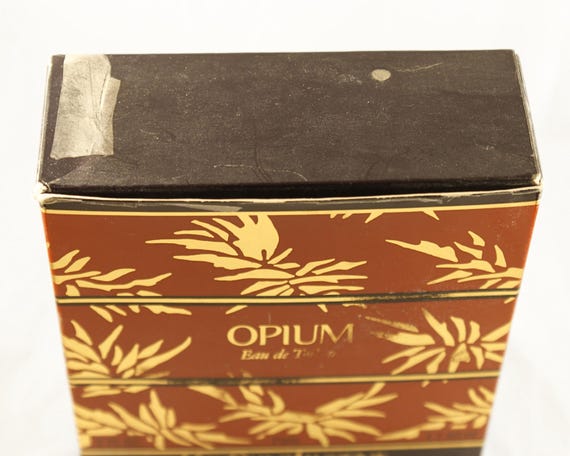 Super Rare Vintage 1987 YSL Yves Saint Laurent Opium Eau De