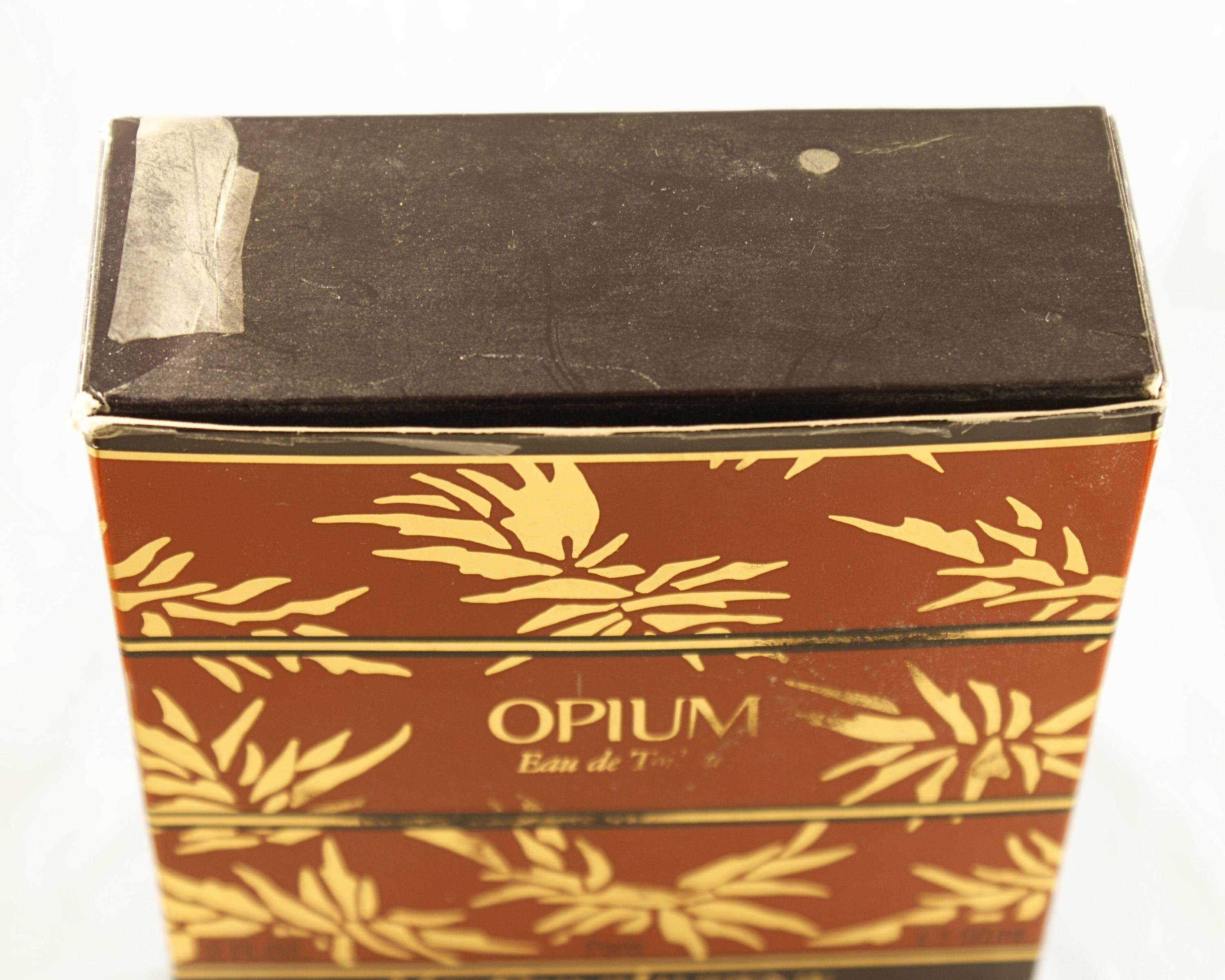 Super Rare Vintage 1987 YSL Yves Saint Laurent Opium Eau De