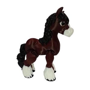 Horse 3D Printed Articulating Figurine