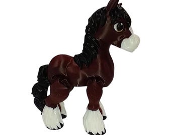 Horse 3D Printed Articulating Figurine
