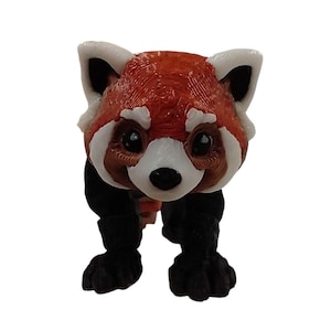 Red Panda 3D Printed Articulating Figurine