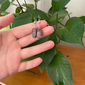 3D Mitochondria Earrings