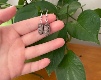 3D Mitochondria Earrings