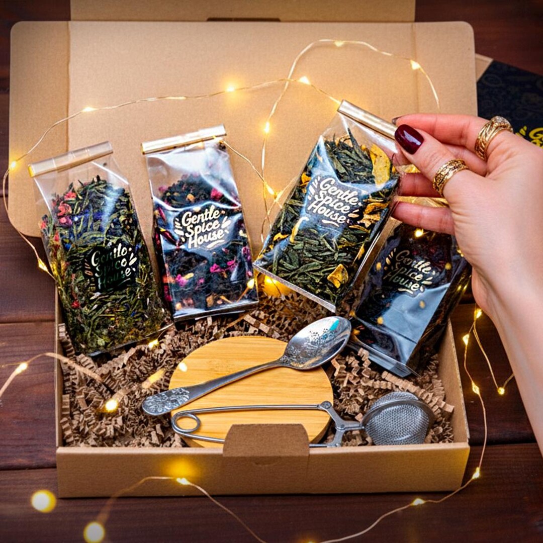 Best Useful Tea Set Packed With Love, Gift Set – 4 Loose Leaf Teas With ...