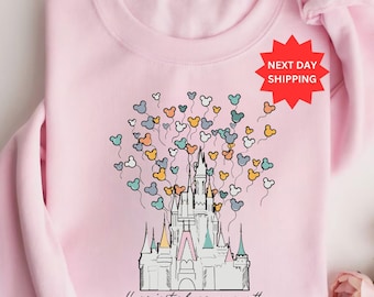 Cute Disney Castle Shirt, Magic Kingdom Family Shirt, Vintage Disney Tee, Disneyland T-Shirt, Magical Kingdom, Matching Disney Trip Shirt