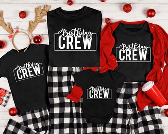 Birthday Crew Shirts, The Birthday Club Sweatshirts, Party Group Hoodie, Luxury Birthday, Birthday Trip Shirts, Christmas Party Tee Gift