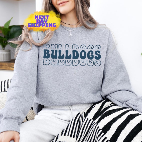 Bulldogs Sweatshirt, Bulldogs Shirt for Women & Men, Bulldogs Fan Hoodie, Bulldogs Lover Gift, Mascot Graphic Sweatshirt, Bulldogs Team Tee