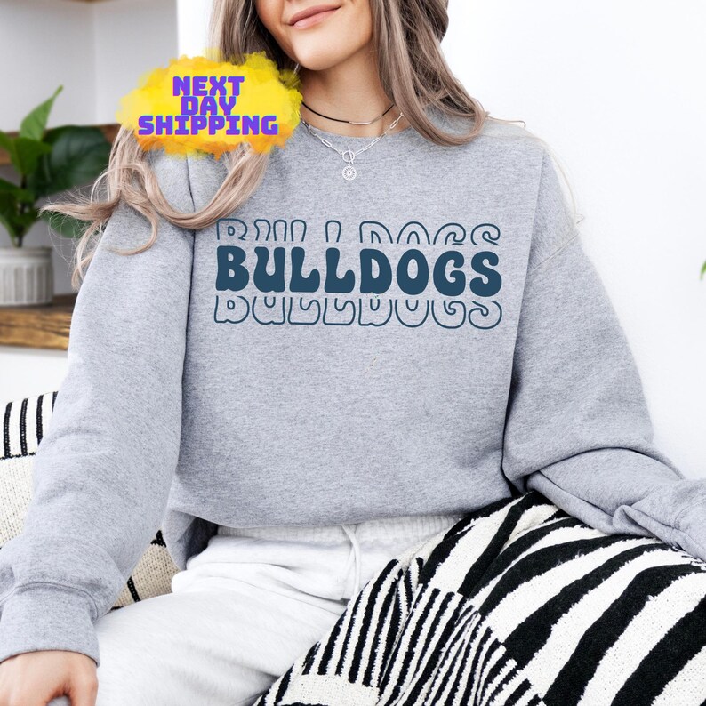 Bulldogs Sweatshirt, Bulldogs Shirt for Women & Men, Bulldogs Fan Hoodie, Bulldogs Lover Gift, Mascot Graphic Sweatshirt, Bulldogs Team Tee