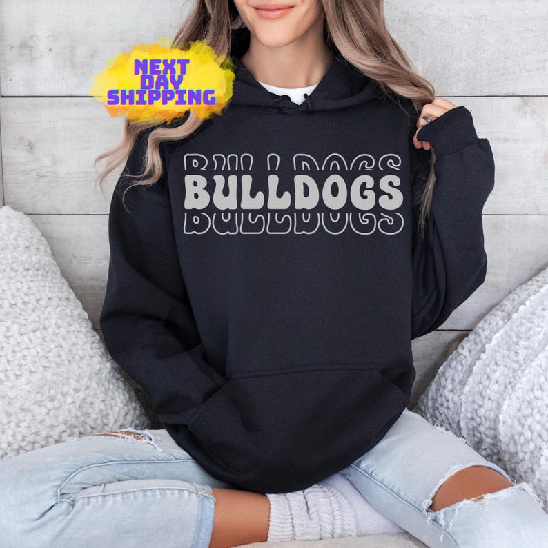 Bulldogs Sweatshirt, Bulldogs Shirt for Women & Men, Bulldogs Fan Hoodie, Bulldogs Lover Gift, Mascot Graphic Sweatshirt, Bulldogs Team Tee