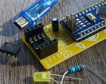 ATtiny85 USB Programmer: Arduino IDE Compatible DIY Kit