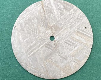 Mostrador de relógio meteorito Muonionalusta de 36 mm
