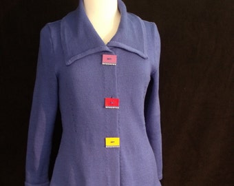 Fairground Fling Jacket Machine Knitting Pattern