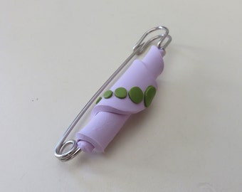 Lilac Pops Sweater Pin