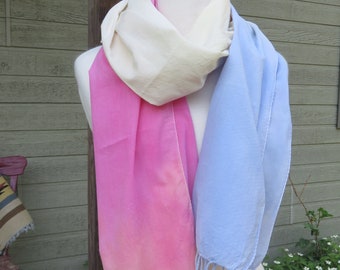 Arose Hand painted Cotton Scarf