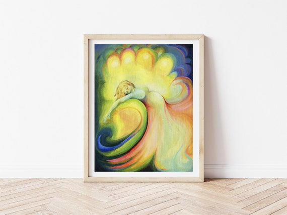 Art Print of Pregnant Woman, Pregnancy Art, Womanhood, Gift for New Mom,  Midwifery, New Baby - Etsy