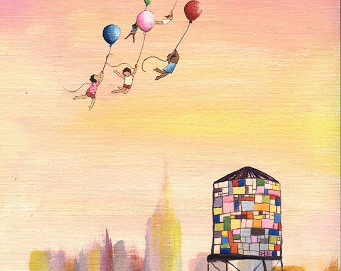 Uplifting and Happy Wall Art for the Kids and Nursery Decor Etsy