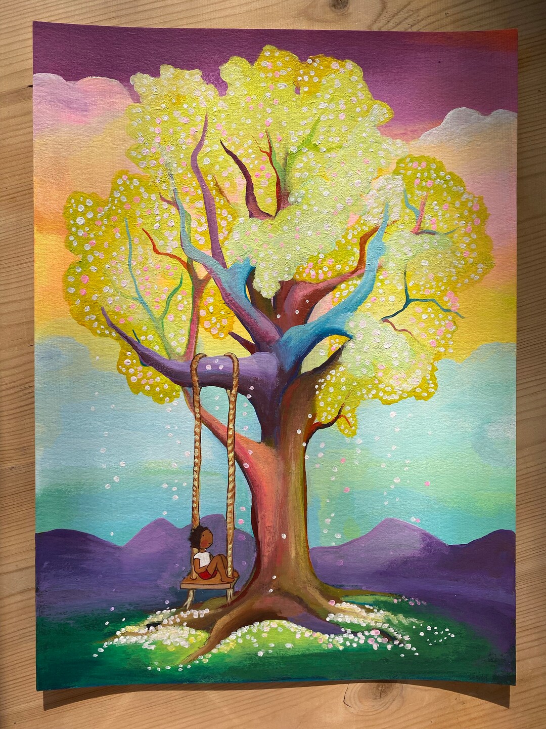 Original Painting of appreciation Etsy