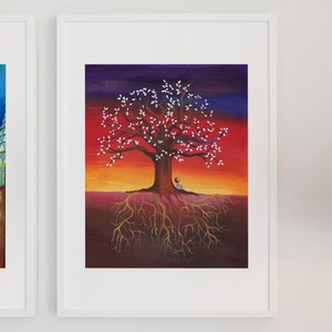 Art Poster for Kid's Room, Tree Wall Art image 2