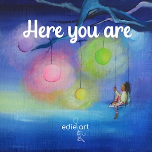 Here You Are, mindful books for kids, kid's poetry, meditation kids, kids books yoga image 1