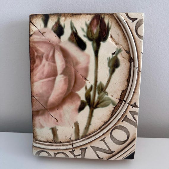 Vintage SID DICKENS Memory Block Decorative Tile Wall