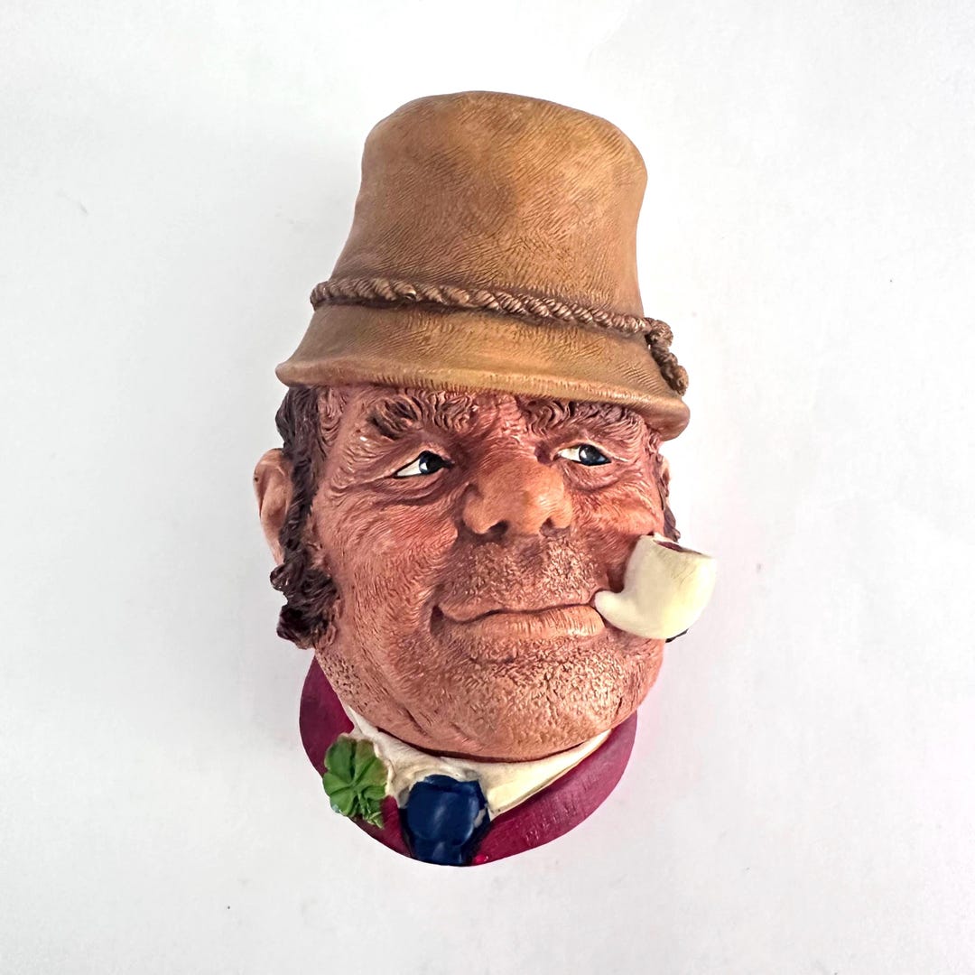 Bossons Paddy Chalkware Head Vintage England Character Bust Mid Century ...
