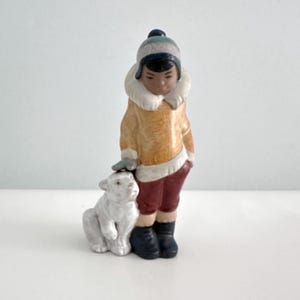 Lladro Eskimo Boy - Etsy