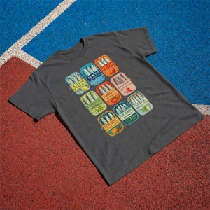 Sardine T-Shirt: Retro Tinned Fish Graphic Tee, Mediterranean Foodie Shirt, Chef Gift image 5