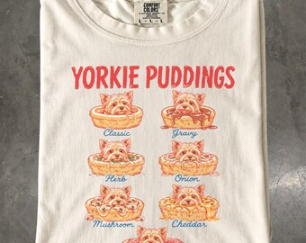 orkie Shirt, Yorkshire Terrier Tee, Funny Yorkie Gift, Yorkshire Pudding T-Shirt