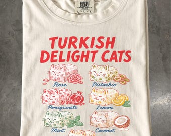 Turkish Angora Cat Shirt, Turkish Delight Tee, Funny Cat Lover Gift