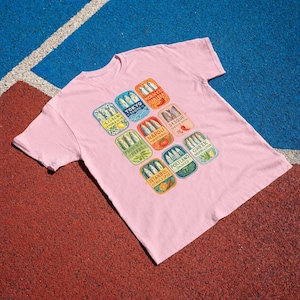 Sardine T-Shirt: Retro Tinned Fish Graphic Tee, Mediterranean Foodie Shirt, Chef Gift image 10