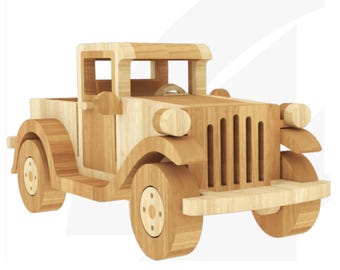 Ford Pickup Truck Digital Plans - PDF for Wood Cutting - Instant Download WOODEN Car
