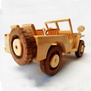 ジープ・ウィリス デジタルプラン - 木材切断用PDF - 即時ダウンロード 木製車