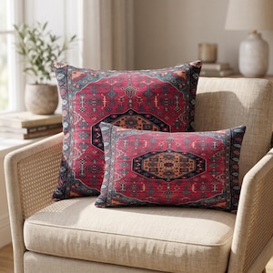 Antiek roestbruin Turks kilim lendenkussen voor een rustieke woondecoratie, RB-2208