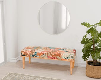 Dressing chair, Colorful bench, Custom made bench, Gardening bench, Ottoman table bench, Telephone bench, Laundry bench, RB bench 44