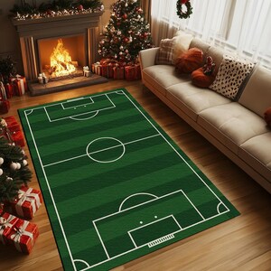 Balcony rug, Special event rug, Soccer field rug, Birthday gift rug, Contemporary rug, Stain resistant rug, Synthetic back rug, RB-1547