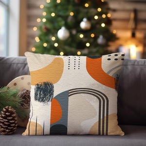 Fronha neutra, Almofada de design simples, Capa de almofada, Almofada de decoração para casa, Almofada para dormitório, Almofada decorativa, Presente para mãe, RB-218