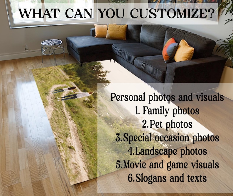 Custom made rug,  Create your own customized rug, Luxury custom rug, Easy to care rug, Non slip backing rug, Handmade personalized rug