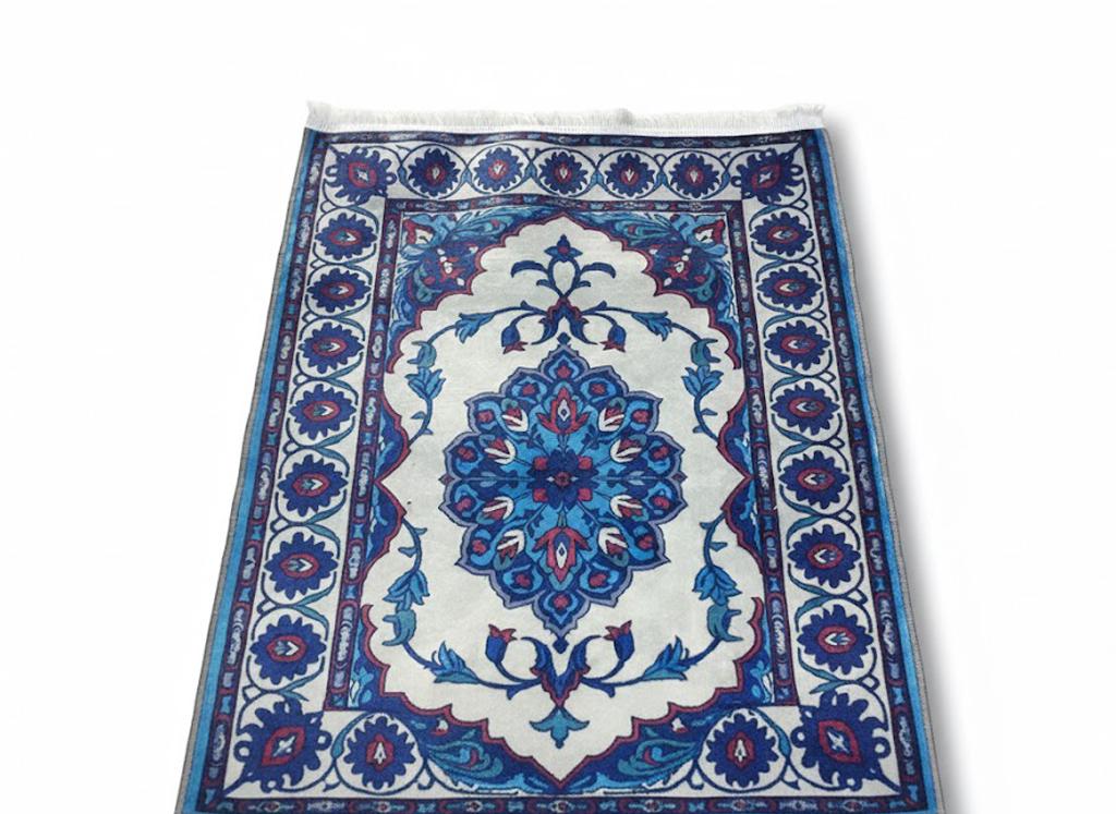 Large Mosque-design Prayer Rug Carpet Style for Home, Soft Thick ...