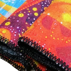 Vibrant runner rug, Abstract rug, Multicolor rug, Kitchen runner rug, Bedside rug, Eclectic rug, Washable rug, Non slip runner rug, RB-495