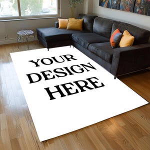Custom made rug,  Create your own customized rug, Luxury custom rug, Easy to care rug, Non slip backing rug, Handmade personalized rug