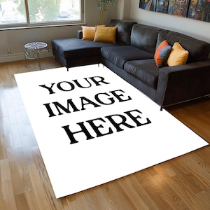 Benutzerdefinierter Druckteppich, Designen Sie Ihren eigenen Teppich, Benutzerdefinierter Luxusteppich, maschinenwaschbarer Teppich, rutschfester Teppich, personalisiertes Geschenk, Geschenk mit Foto