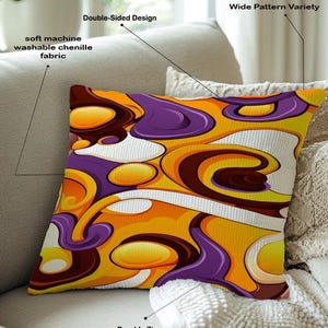 Orange pillow cover, Designer pillow, Teddy pillow cover, Custom size pillow, Engagement gift, Interior pillow, Sofa cushion, RB-185