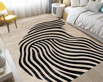 Neutraler Teppich, Nutzteppich, maschinenwaschbarer Teppich, Teppich mit rutschfester Rückseite, Teppich für den Alltag, Teppich im Fernsehraum, Teppichboden, Robuster Teppich, Premium Kunstteppich, Slim Teppich, RB-936