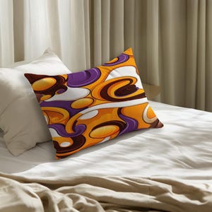 Orange pillow cover, Designer pillow, Teddy pillow cover, Custom size pillow, Engagement gift, Interior pillow, Sofa cushion, RB-185