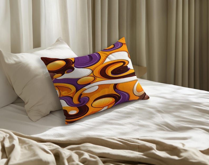 Orange pillow cover, Designer pillow, Teddy pillow cover, Custom size pillow, Engagement gift, Interior pillow, Sofa cushion, RB-185