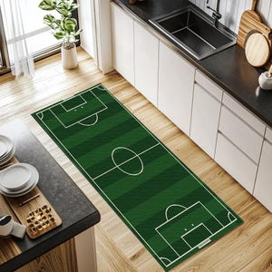 Balcony rug, Special event rug, Soccer field rug, Birthday gift rug, Contemporary rug, Stain resistant rug, Synthetic back rug, RB-1547
